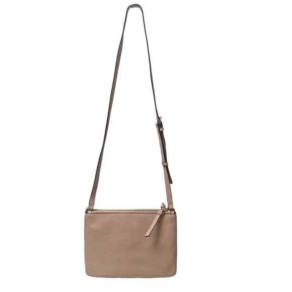 VINCE CAMUTO Crossbody Bag Light Pink Pebble Leather Gally Handbag - Picture 6 of 14